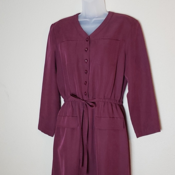 Liz Claiborne Dresses & Skirts - Liz Claiborne | Dress | Burgundy | Size 10